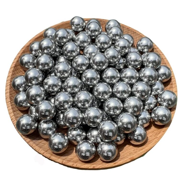 100PCS .43 Cal Paintballs ，0.43 Caliber Solid Aluminum Paintballs,1.8 Grams，Self Defense Balls Suit for PPQ、TPM1、TPM2、T4E、HK 416D、Gen5、RAM